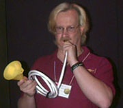 Tim Phillips with Hosaphone(tm)